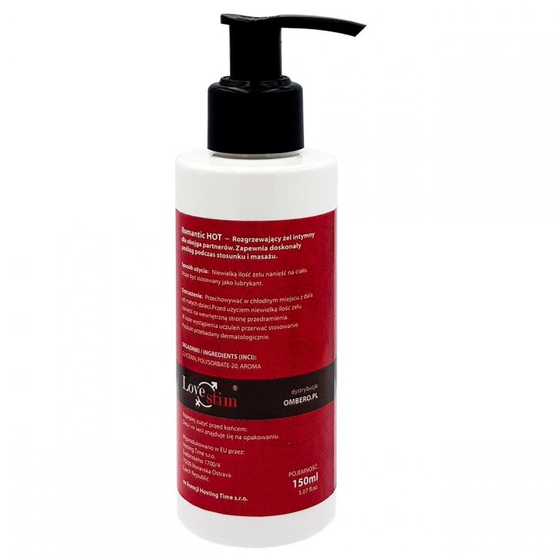 Rozgrzewający żel orgazmowy lubrykant masaż 150ml Rozgrzewający żel orgazmowy lubrykant masaż 150ml