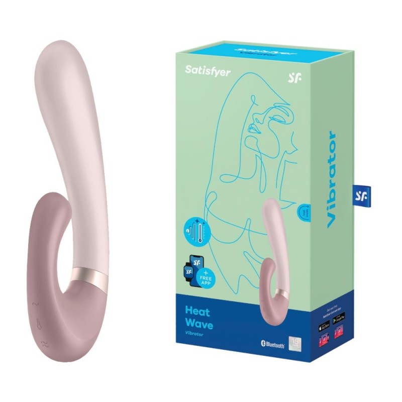 Wibrator punkt G łechtaczka Satisfyer Heat Wave Wibrator punkt G łechtaczka Satisfyer Heat Wave