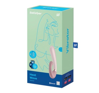 Wibrator punkt G łechtaczka Satisfyer Heat Wave Wibrator punkt G łechtaczka Satisfyer Heat Wave