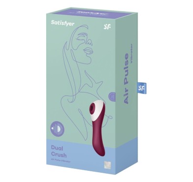 Wibrator masażer powietrzny Satisfyer Dual Crush Wibrator masażer powietrzny Satisfyer Dual Crush
