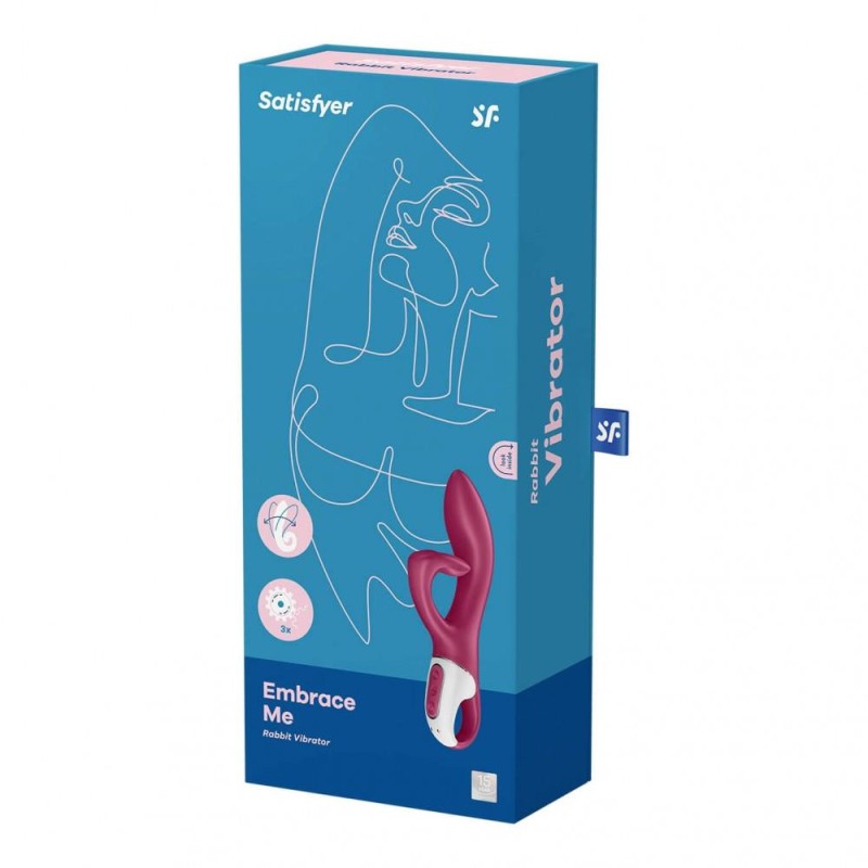 Wibrator króliczek z masażerem Satisfyer Embrace Wibrator króliczek z masażerem Satisfyer Embrace