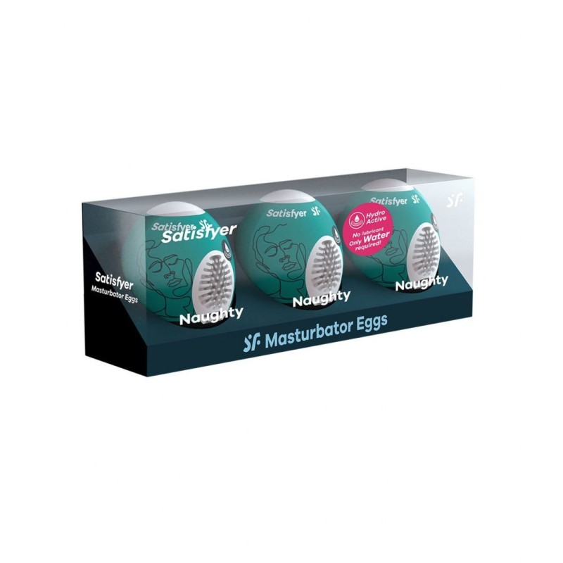 Masturbator jajko satisfyer eggs naughty 3 sztuki Masturbator jajko satisfyer eggs naughty 3 sztuki