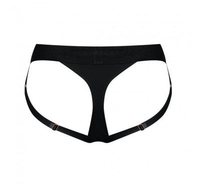 czarne sexowne majtki push up strap-on uprząż S czarne sexowne majtki push up strap-on uprząż S