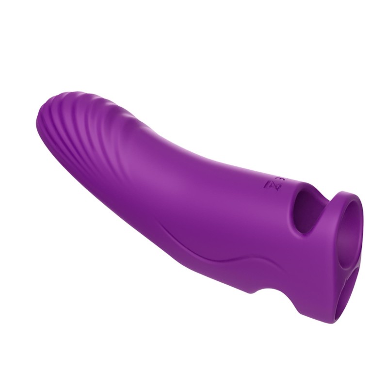 Nakładka wibrator na palec z pilotem Aurora purple Nakładka wibrator na palec z pilotem Aurora purple