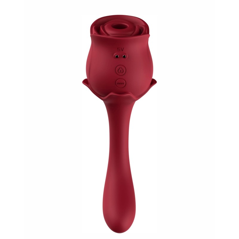 Masażer stymulator powietrzny z wibracjami różowy Masażer stymulator powietrzny z wibracjami różowy