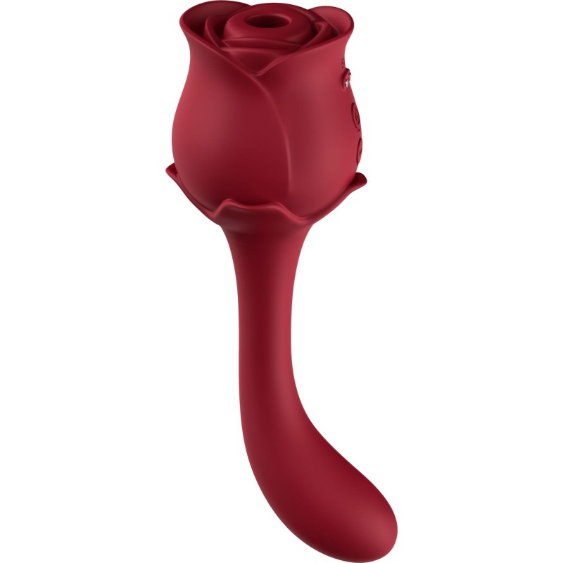 Masażer stymulator powietrzny z wibracjami różowy Masażer stymulator powietrzny z wibracjami różowy