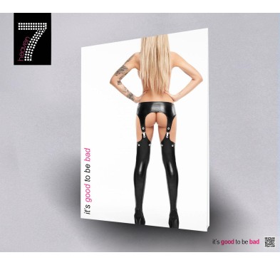 Pończochy z pasem P106 L/XL
