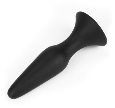 Korek analny kolor czarny płaska końcówka 12,5 cm Korek analny kolor czarny płaska końcówka 12,5 cm