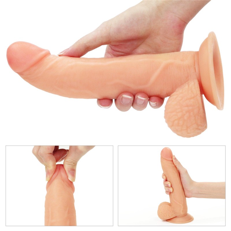 Zestaw majtki strap-on z wibrującym dildo 21,5cm Zestaw majtki strap-on z wibrującym dildo 21,5cm