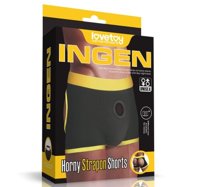 Fikuśne męskie majtki strap-on z otworami na pupę Fikuśne męskie majtki strap-on z otworami na pupę