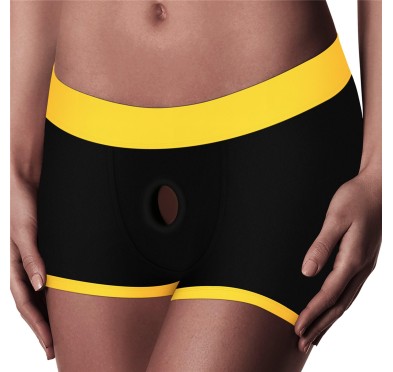 Fikuśne męskie majtki strap-on z otworami na pupę Fikuśne męskie majtki strap-on z otworami na pupę