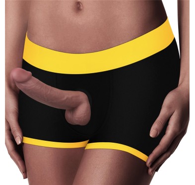 Fikuśne męskie majtki strap-on z otworami na pupę Fikuśne męskie majtki strap-on z otworami na pupę