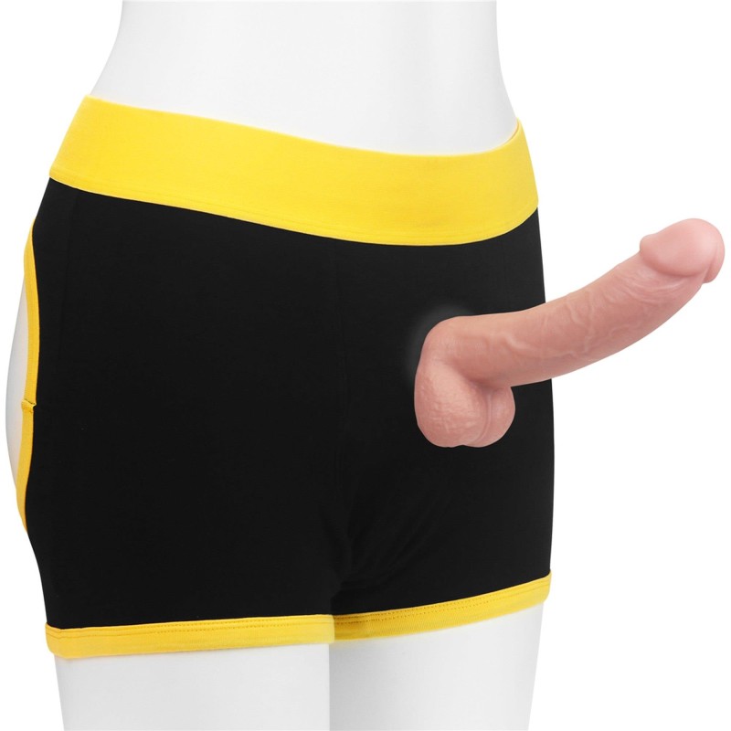 Fikuśne męskie majtki strap-on z otworami na pupę Fikuśne męskie majtki strap-on z otworami na pupę