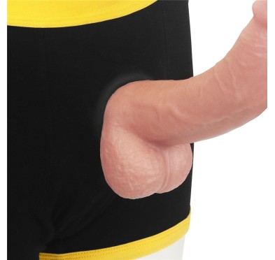 Fikuśne męskie majtki strap-on z otworami na pupę Fikuśne męskie majtki strap-on z otworami na pupę