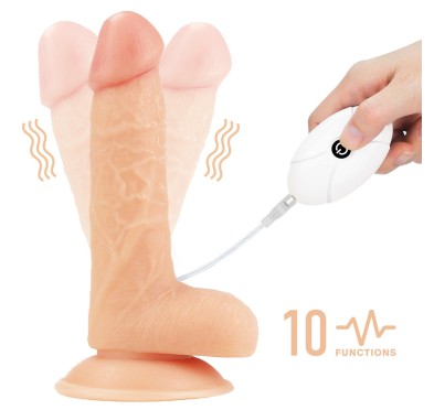 Czarny strap-on z gumowym penisem wibracje pilot Czarny strap-on z gumowym penisem wibracje pilot