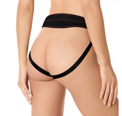 Szelki strap-on wykonane z elastycznego materiału Szelki strap-on wykonane z elastycznego materiału