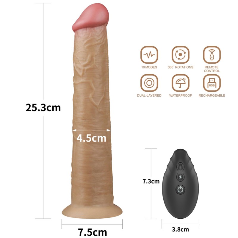 Realistyczne silikonowe żylaste sex dildo 26 cm Realistyczne silikonowe żylaste sex dildo 26 cm