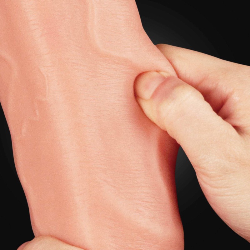 Grube realistyczne żylaste dildo przyssawka 30,5cm Grube realistyczne żylaste dildo przyssawka 30,5cm