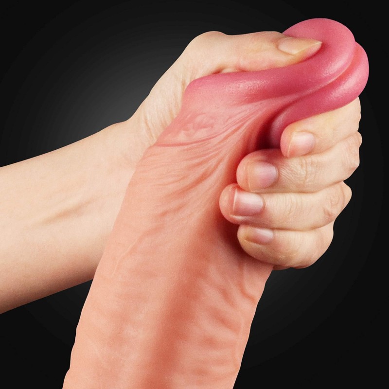 Ogromne dildo realistyczny wygląd przyssawka 30 cm Ogromne dildo realistyczny wygląd przyssawka 30 cm