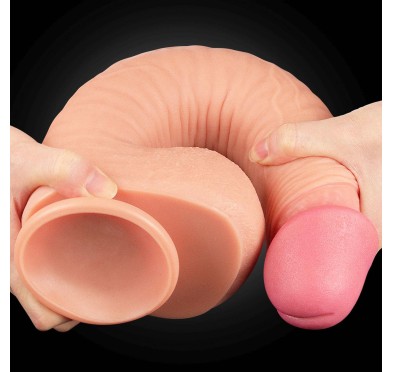 Ogromne dildo realistyczny wygląd przyssawka 30 cm Ogromne dildo realistyczny wygląd przyssawka 30 cm