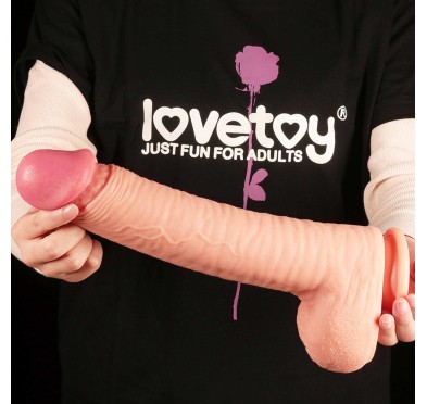 Ogromne dildo realistyczny wygląd przyssawka 30 cm Ogromne dildo realistyczny wygląd przyssawka 30 cm