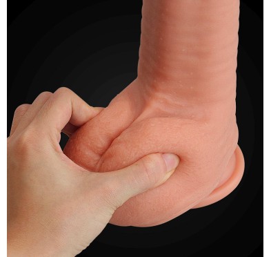 Ogromne dildo realistyczny wygląd przyssawka 30 cm Ogromne dildo realistyczny wygląd przyssawka 30 cm