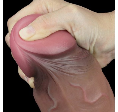 Grube dildo żylaste realistyczne obwód 21,5cm Grube dildo żylaste realistyczne obwód 21,5cm