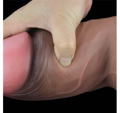 Grube dildo żylaste realistyczne obwód 21,5cm Grube dildo żylaste realistyczne obwód 21,5cm