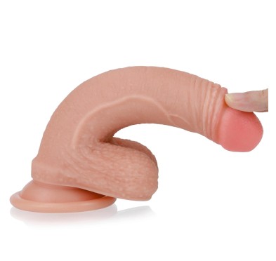 Penis na przyssawce zabawka erotyczna żylasty 18,5 Penis na przyssawce zabawka erotyczna żylasty 18,5