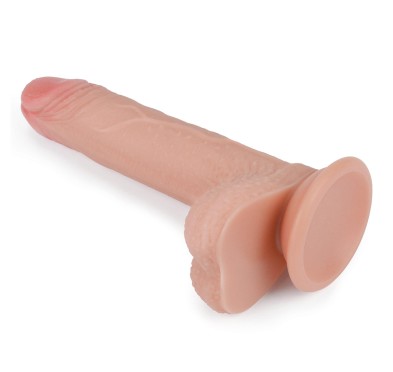 Penis na przyssawce zabawka erotyczna żylasty 18,5 Penis na przyssawce zabawka erotyczna żylasty 18,5