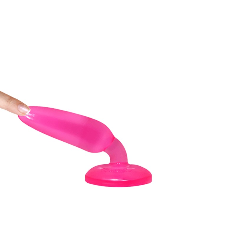 Giętki korek analny silikonowy długi cienki 14 cm Giętki korek analny silikonowy długi cienki 14 cm