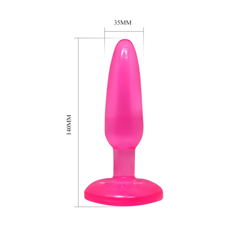 Giętki korek analny silikonowy długi cienki 14 cm Giętki korek analny silikonowy długi cienki 14 cm