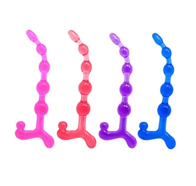 koraliki sonda analna silikonowe 20cm różne kolory koraliki sonda analna silikonowe 20cm różne kolory