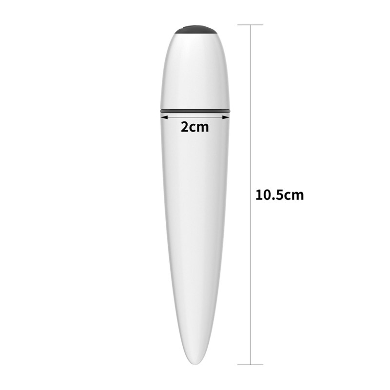 Wodoodporny mały kompaktowy biały wibrator Wodoodporny mały kompaktowy biały wibrator