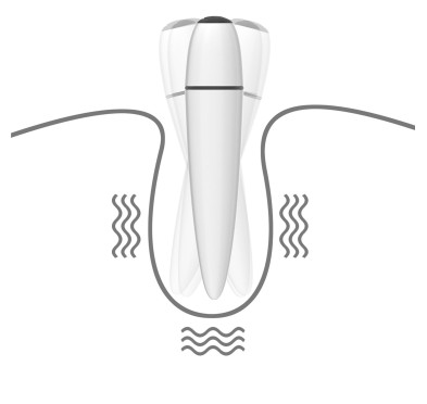Wodoodporny mały kompaktowy biały wibrator Wodoodporny mały kompaktowy biały wibrator