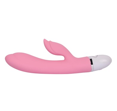 Jasnoróżowy wibrator stymulator łechtaczki 20,5 cm Jasnoróżowy wibrator stymulator łechtaczki 20,5 cm