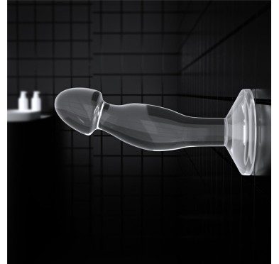 Długie dildo z grubą końcówką i przyssawką Długie dildo z grubą końcówką i przyssawką