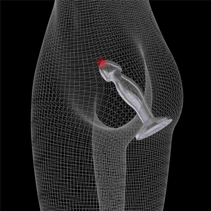 Długie dildo z grubą końcówką i przyssawką Długie dildo z grubą końcówką i przyssawką