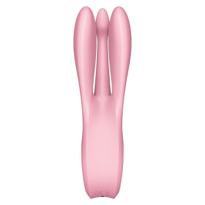 Wibrator wielofunkcyjny Satisfyer Threesome 1 róż Wibrator wielofunkcyjny Satisfyer Threesome 1 róż