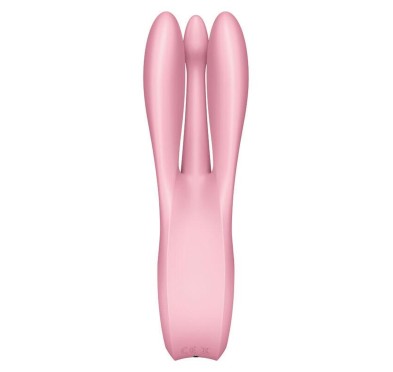 Wibrator wielofunkcyjny Satisfyer Threesome 1 róż Wibrator wielofunkcyjny Satisfyer Threesome 1 róż