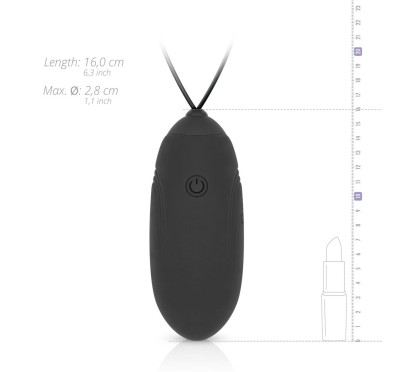 Mocne jajko wibrujące wodoodporne pilot 10 trybów Mocne jajko wibrujące wodoodporne pilot 10 trybów