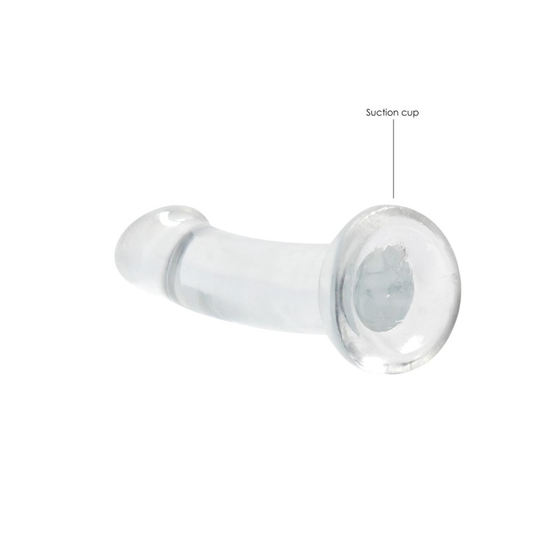 Proste lekko zagięte dildo z przyssawką 16,6 cm Proste lekko zagięte dildo z przyssawką 16,6 cm