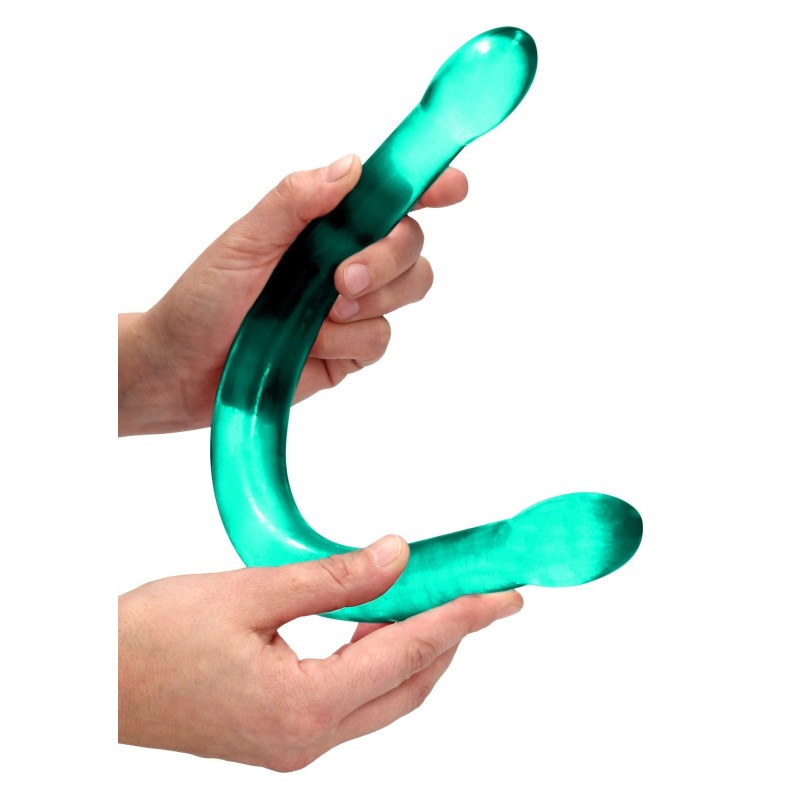Podwójne gładkie dildo do sexu lesbijskiego 42 cm Podwójne gładkie dildo do sexu lesbijskiego 42 cm