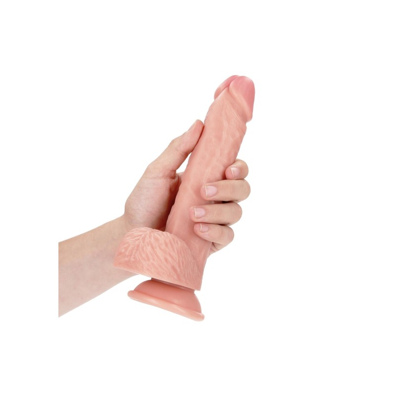 Realistyczne cieliste dildo z przyssawką 23 cm Realistyczne cieliste dildo z przyssawką 23 cm