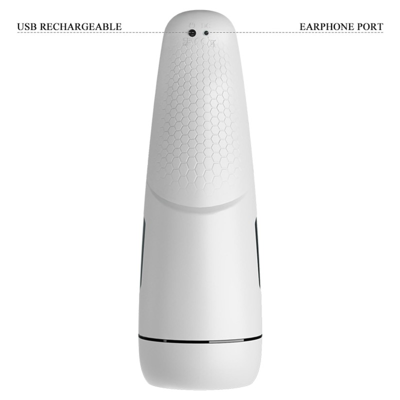 Masturbator męski sztuczna pochwa podgrzewany lizanie USB Masturbator męski sztuczna pochwa podgrzewany lizanie USB