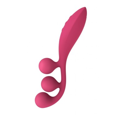 Wibrator wielofunkcyjny Satisfyer Tri Ball 1 red Wibrator wielofunkcyjny Satisfyer Tri Ball 1 red