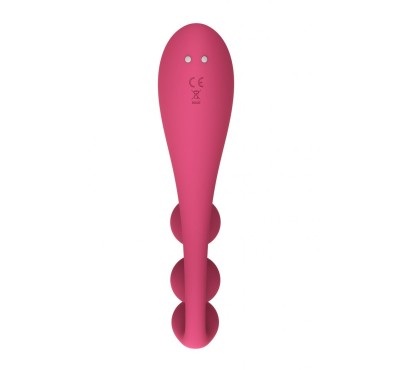 Wibrator wielofunkcyjny Satisfyer Tri Ball 1 red Wibrator wielofunkcyjny Satisfyer Tri Ball 1 red
