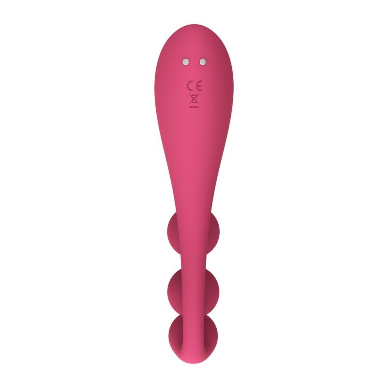 Wibrator wielofunkcyjny Satisfyer Tri Ball 1 red Wibrator wielofunkcyjny Satisfyer Tri Ball 1 red