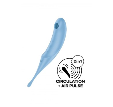 Stymulator powietrzny Satisfyer Twirling Pro Blue Stymulator powietrzny Satisfyer Twirling Pro Blue