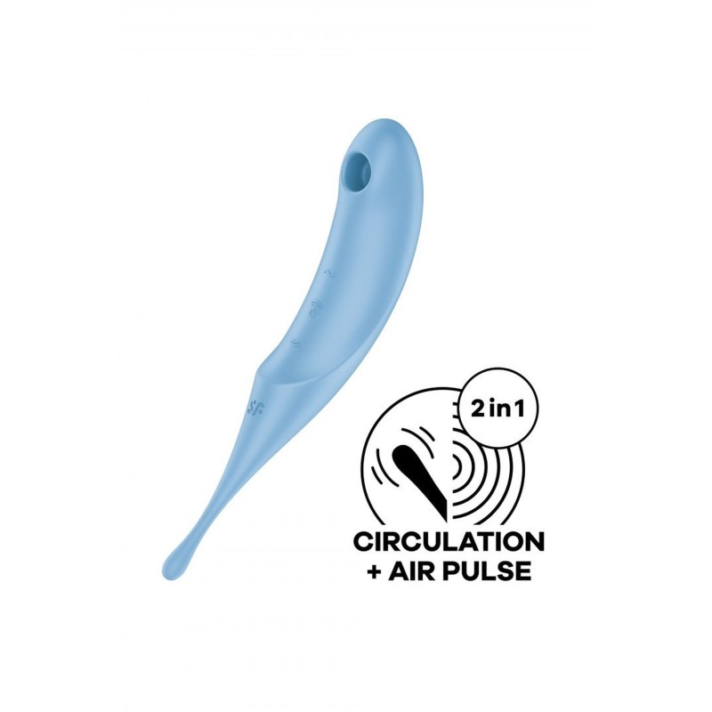Stymulator powietrzny Satisfyer Twirling Pro Blue Stymulator powietrzny Satisfyer Twirling Pro Blue